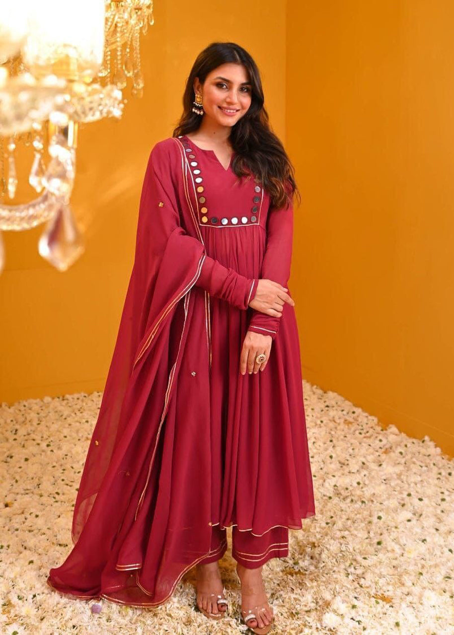 Vedika Georgette Suit Set