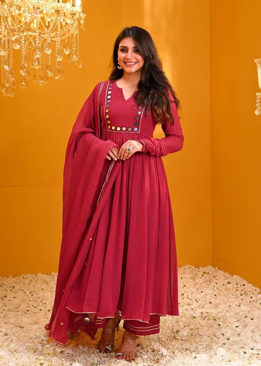 Vedika Georgette Suit Set