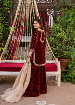 CityStride Velvet Sharara Set