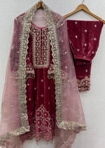 VELVET SALWAR KAMEEZ