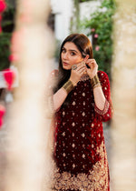 CityStride Velvet Sharara Set