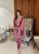 VELVET SALWAR KAMEEZ