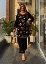 New Co-ord Set – Designer Party Wear Top & Bottom