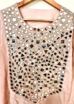 Designer Festive mirror work Co-ord Set