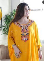 Beautiful Rayon Kaftan with Pant
