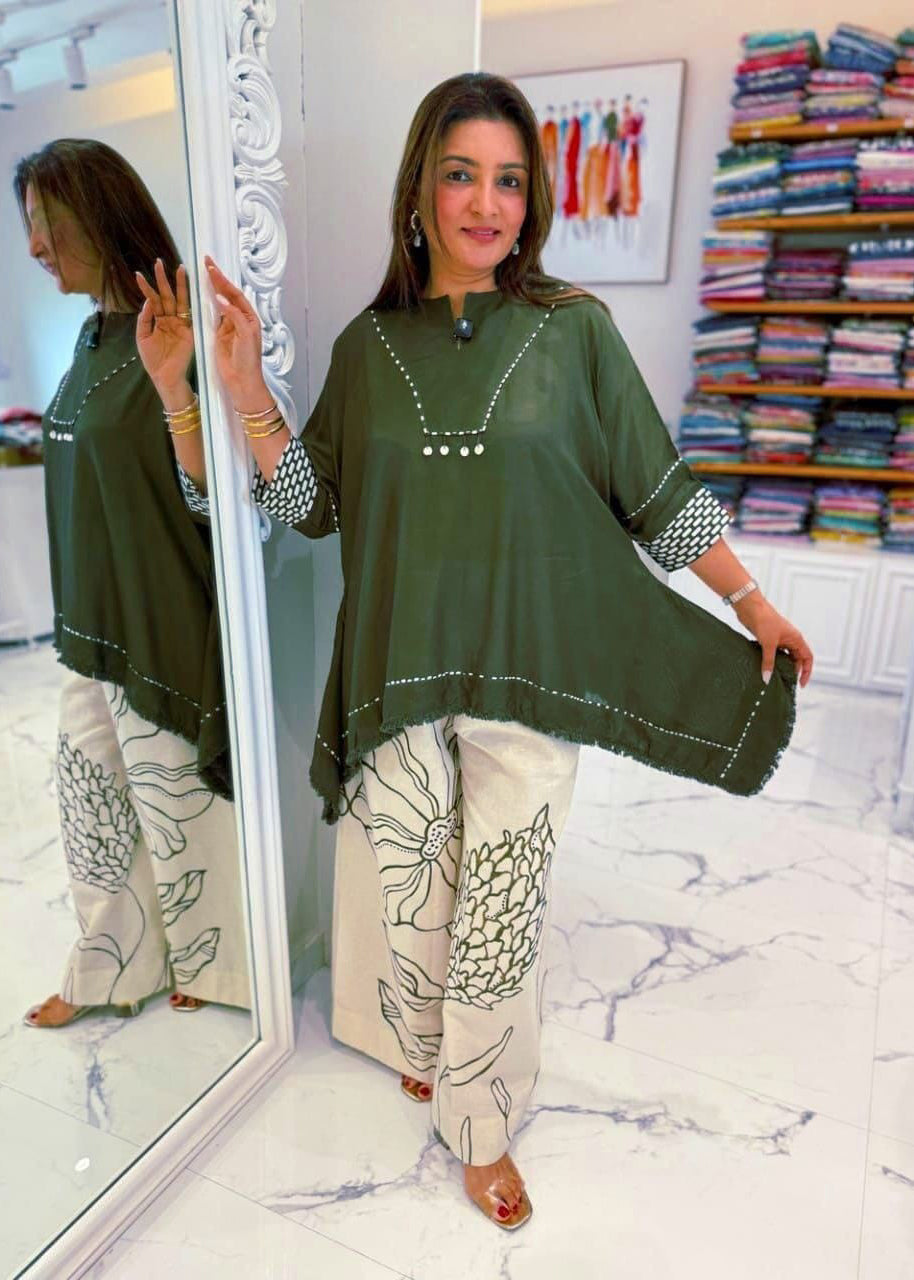 Boho Tail Cut Co-ord Set