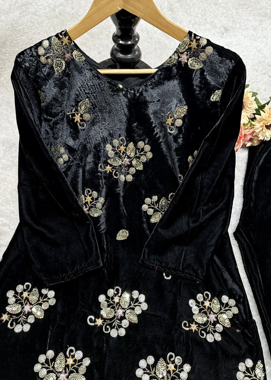 New Co-ord Set – Designer Party Wear Top & Bottom