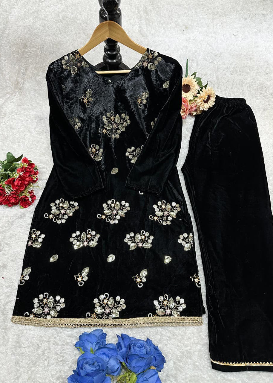 New Co-ord Set – Designer Party Wear Top & Bottom